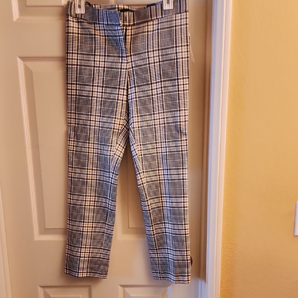 Amanda & Chelsea Black and White Dress Pants
